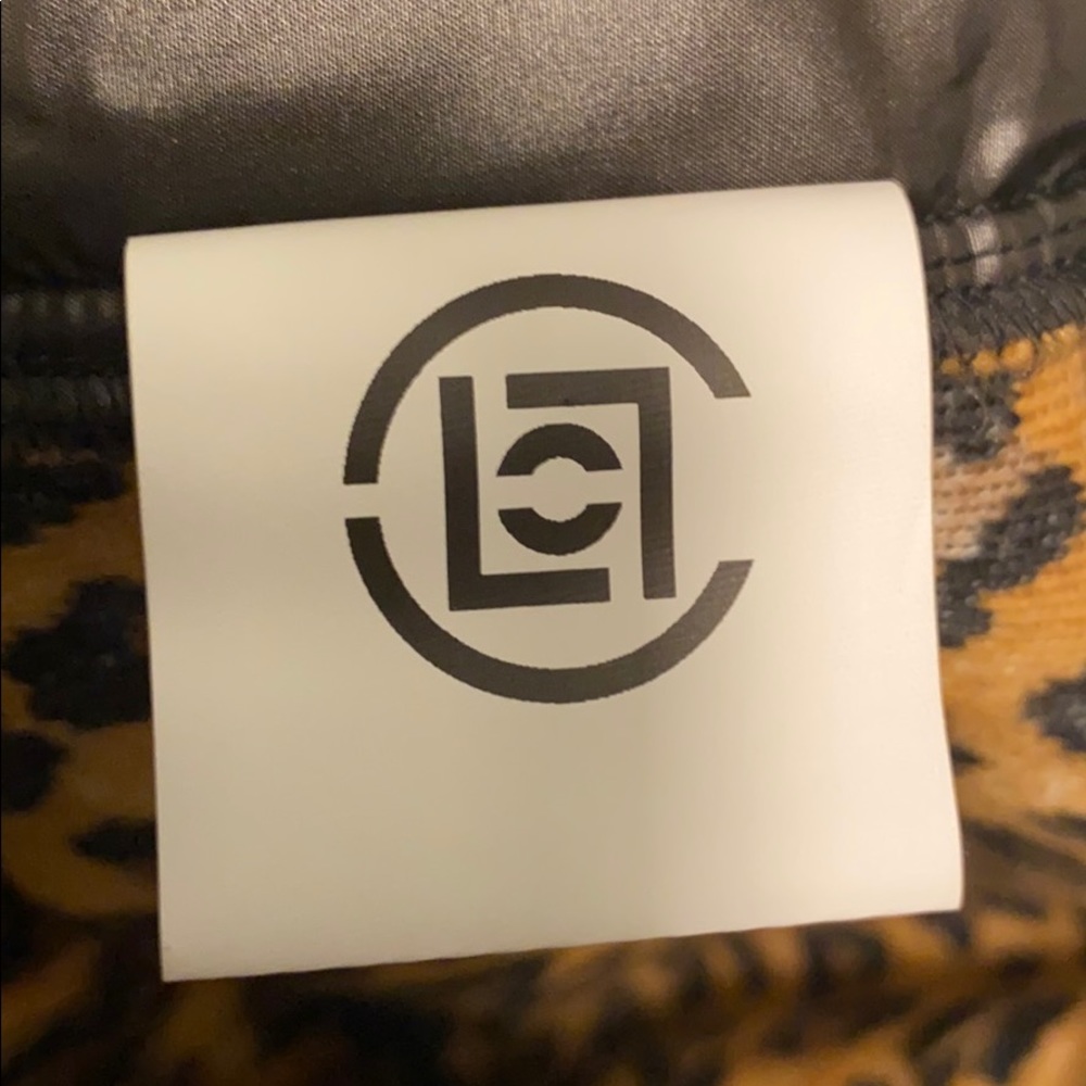 Clot Leopard Print Puffer Bubble Coat - image 7